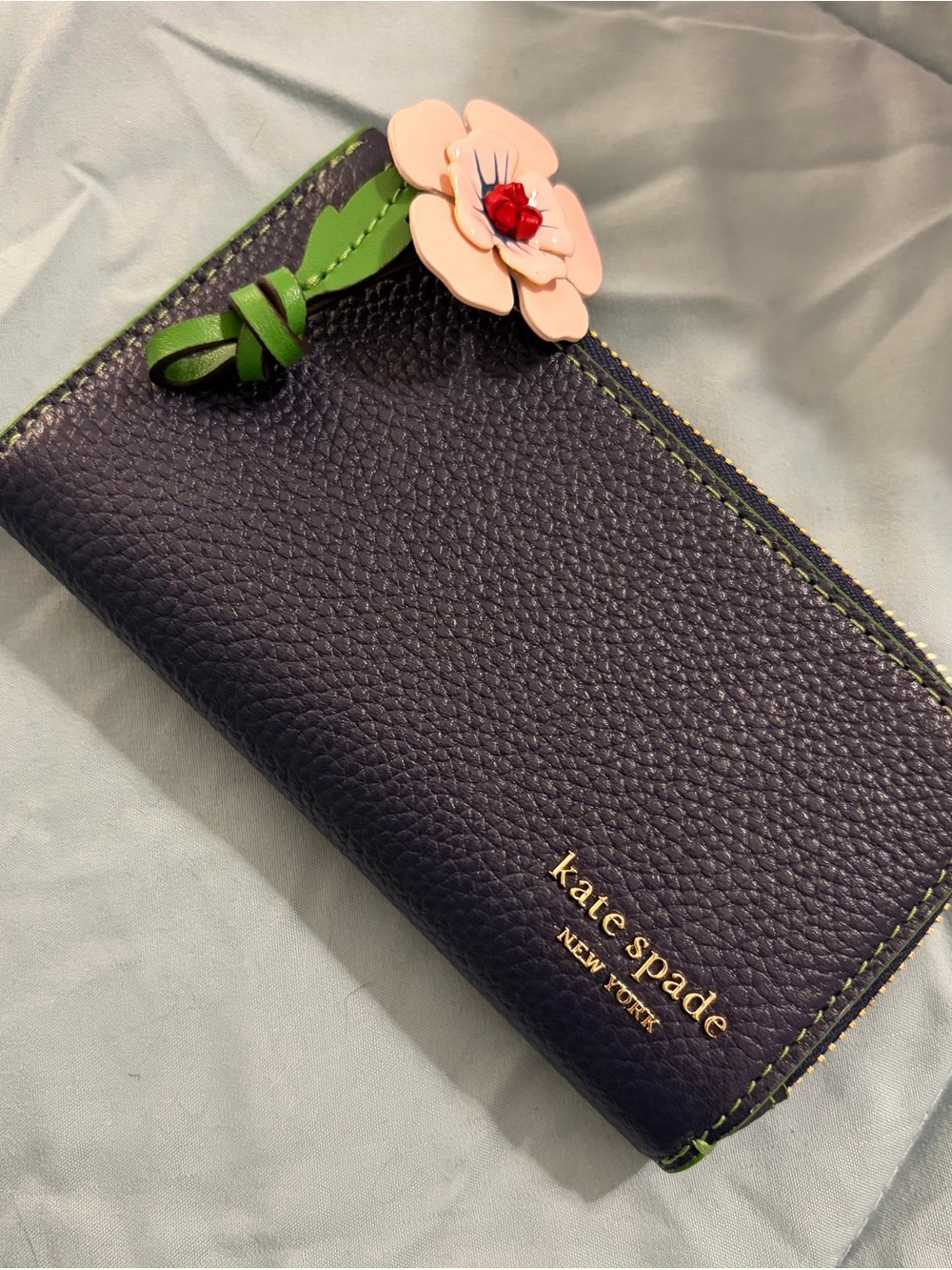 Kate Spade New York in the Garden Slim Leather Wallet